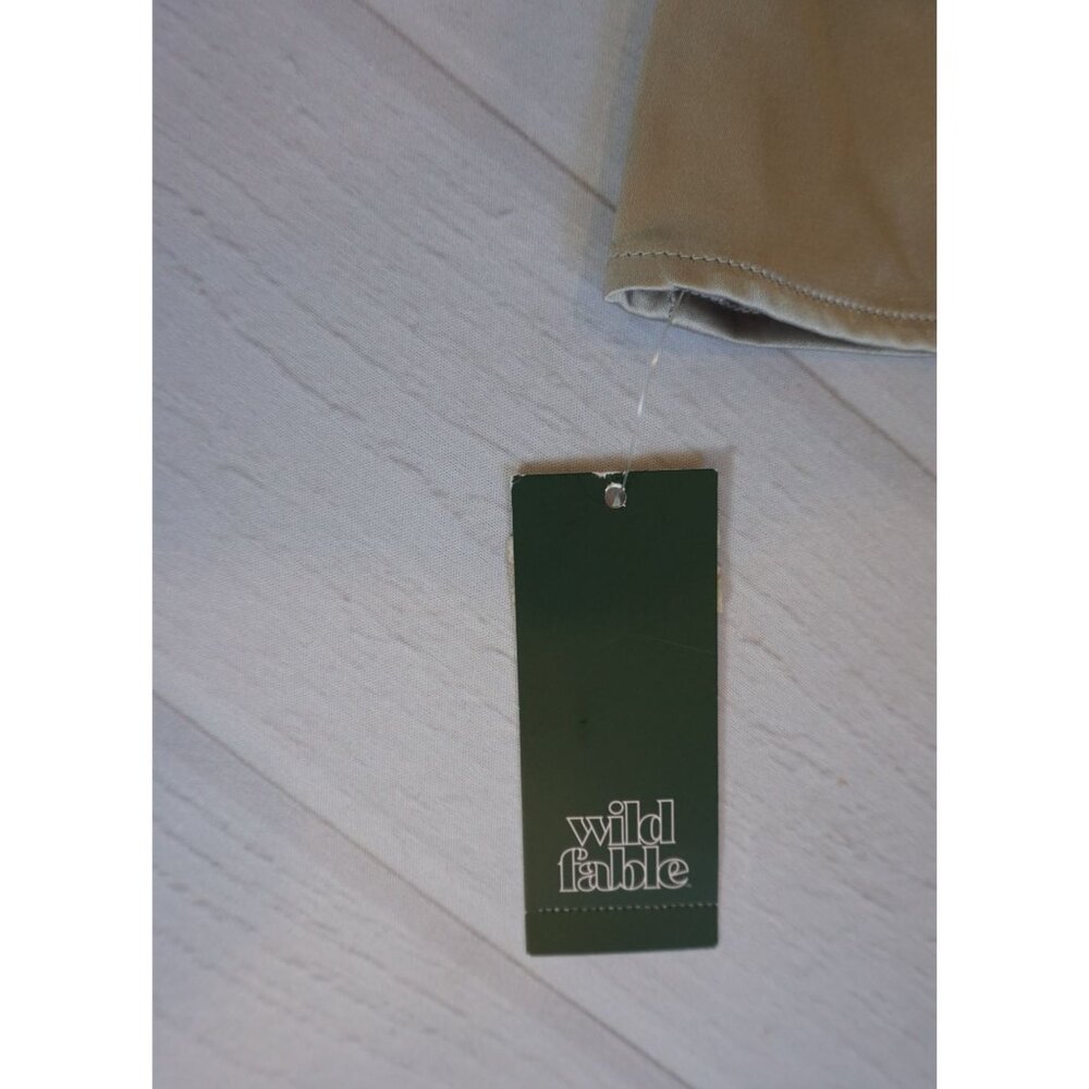 Wild Fable Silver Bell Long Sleeve Satin Mini Bodycon Holiday Dress - NWOT - Picture 3 of 9
